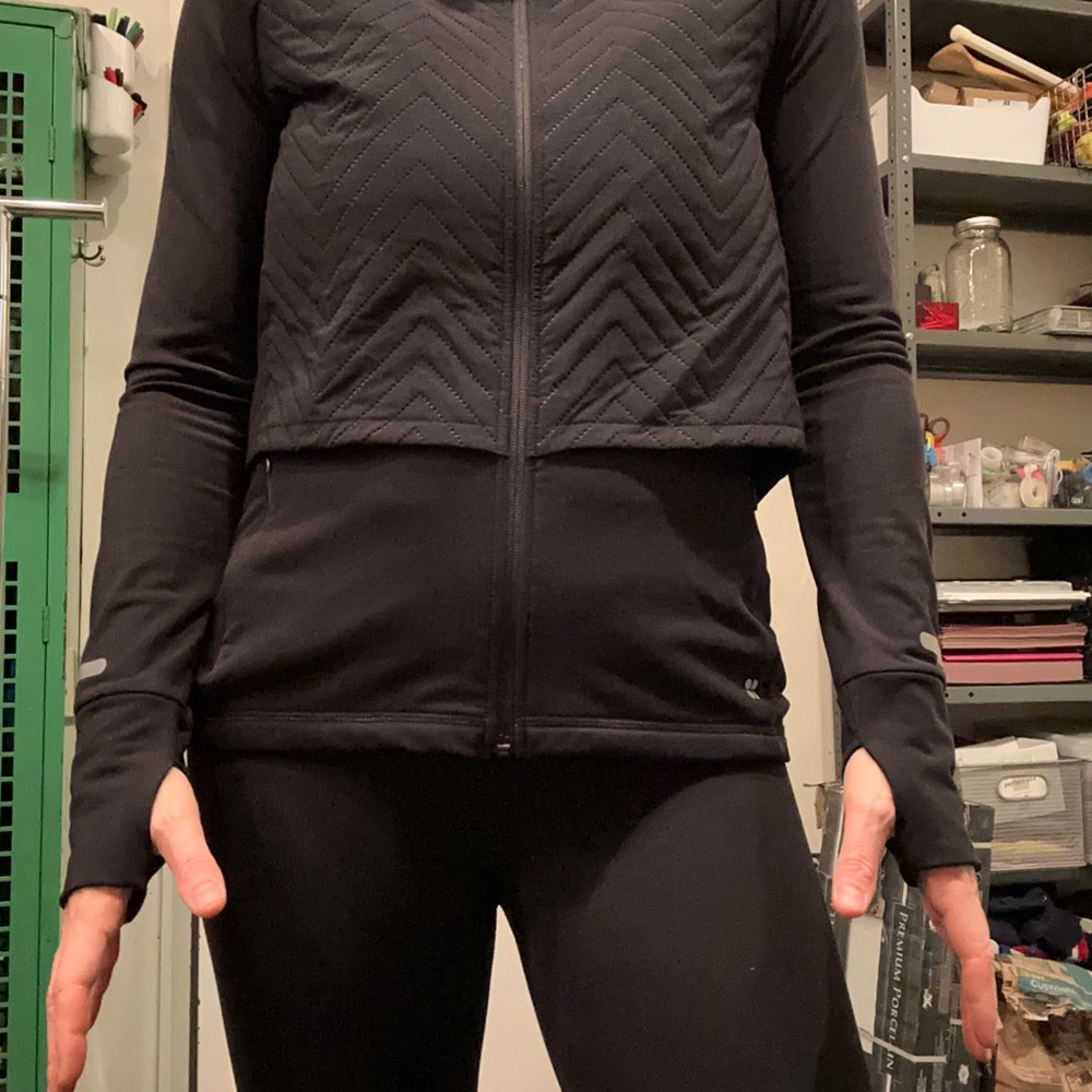 Sweaty Betty black running jacket
